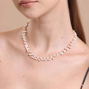 Sallantılı Doğal İnci Kolye Bileklik İkili Set | | Birinci1926