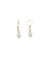 White Baroque Natural Pearl Earrings