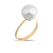 Single Natural Pearl Ring