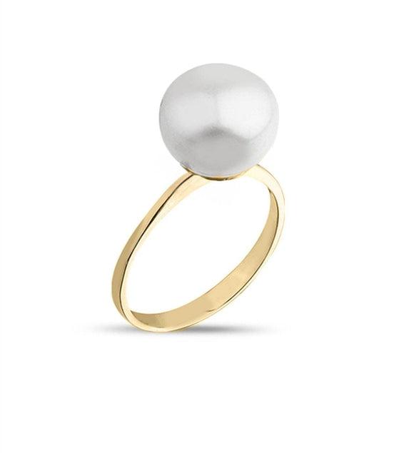 Single Natural Pearl Ring