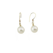 Rhodesian White Natural Pearl Earrings