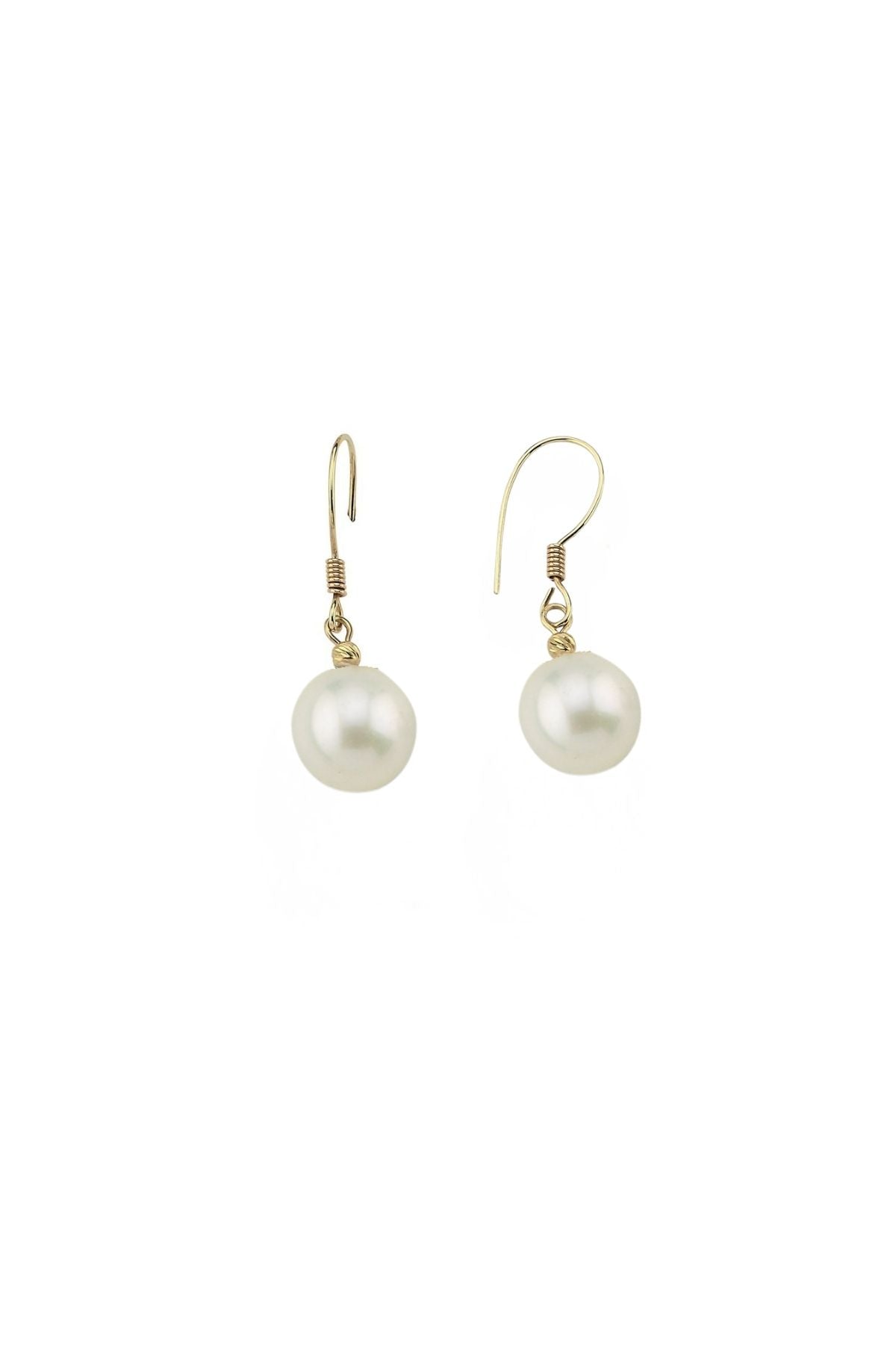 Rhodesian White Natural Pearl Earrings