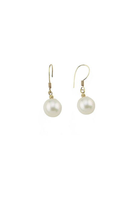 Rhodesian White Natural Pearl Earrings