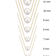 Chain Pearl Necklace