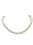 Three Strand Natural Pearl Necklace