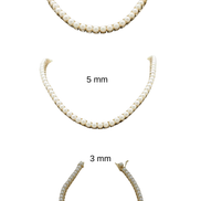 Four Toothed Natural Pearl Necklace