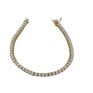 Four Toothed Natural Pearl Necklace