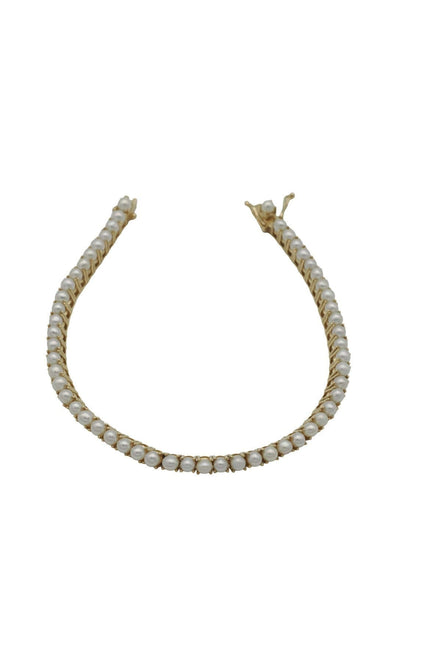 Four Toothed Natural Pearl Necklace