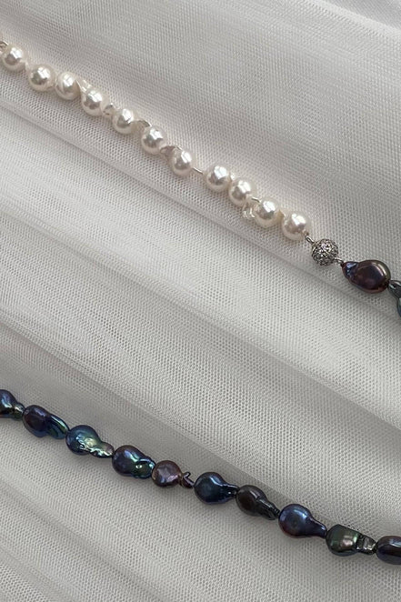 Baroque Natural Pearl Necklace