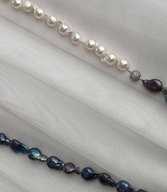 Baroque Natural Pearl Necklace