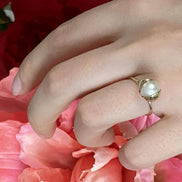 Natural Pearl Ring