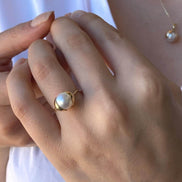 Natural Pearl Ring