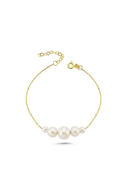 Filtration Natural Pearl Necklace Bracelet Double Set
