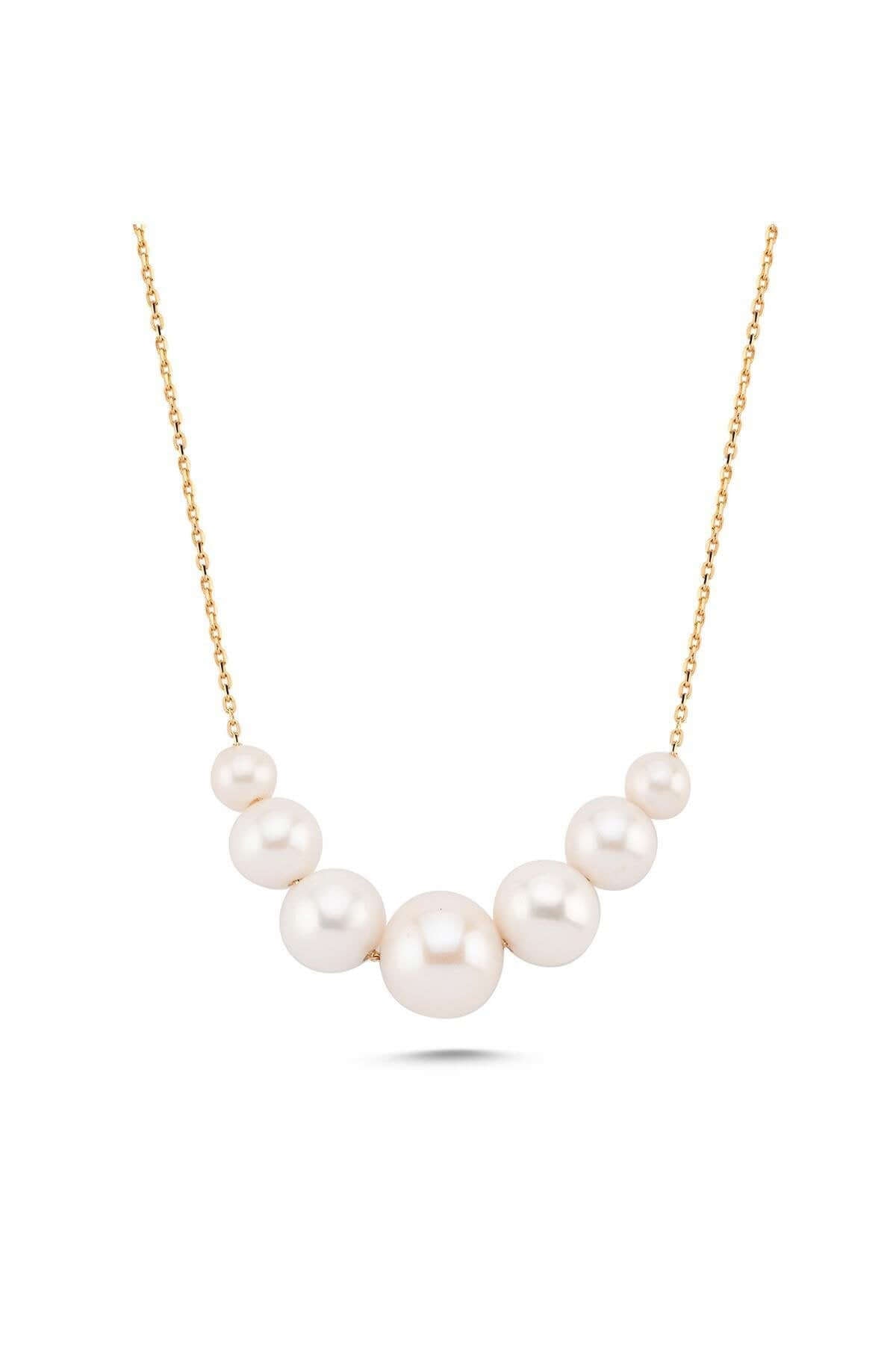 Filtration Natural Pearl Necklace Bracelet Double Set