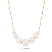 Filtration Natural Pearl Necklace