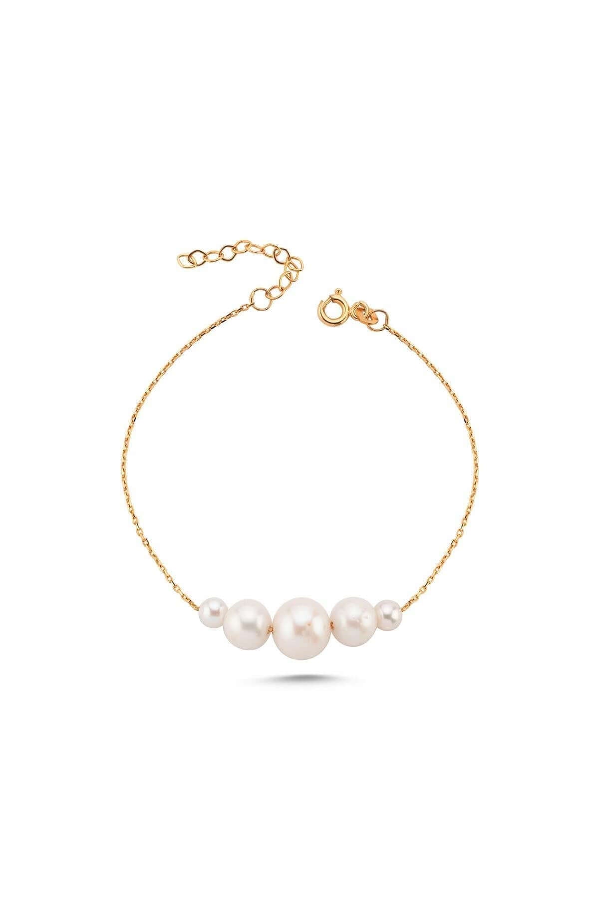 Filtration Natural Pearl Necklace Bracelet Double Set