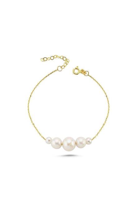 Filtration Natural Pearl Necklace Bracelet Double Set