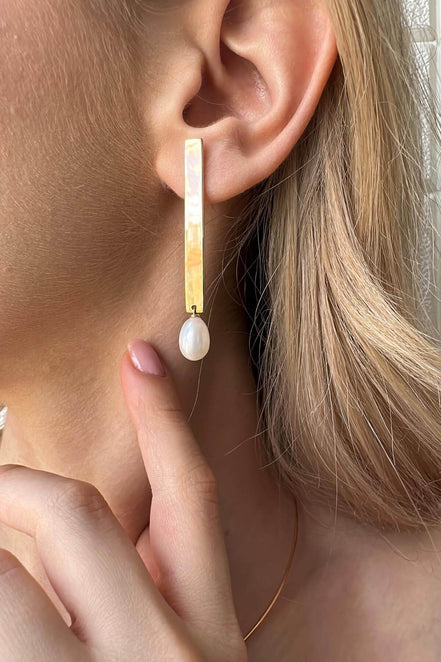 Fresh Water Natural Pearl Earring
