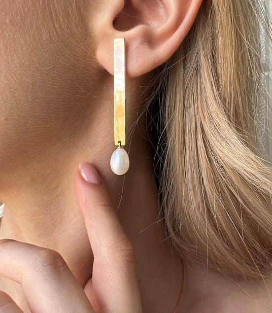 Fresh Water Natural Pearl Earring