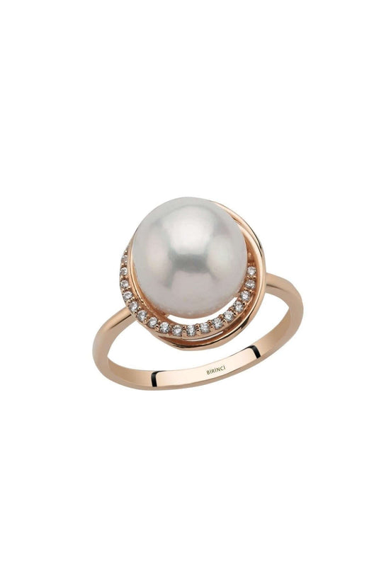 Zirkon Taşlı Doğal İnci Yüzük | | Birinci1926