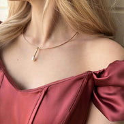 Choker Model Natural Pearl Necklace