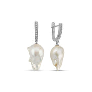 Baroque Natural Pearl Earring