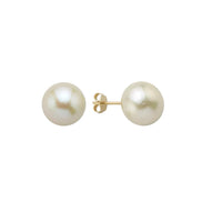 White Natural Pearl Earrings