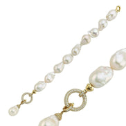 Halka Kilitli Barok Doğal İnci Bileklik | | Birinci1926