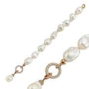 Halka Kilitli Barok Doğal İnci Bileklik | | Birinci1926