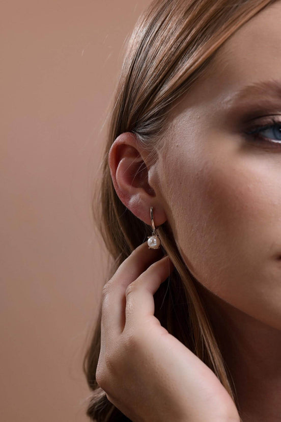 Doğal İnci Sallantılı Küpe | | Birinci1926