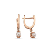 Natural Pearl Dangling Earring