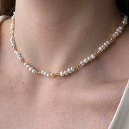 Dorika Ball Crispy Natural Pearl Necklace