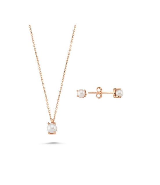 İncili Küpe Kolye İkili Set | | Birinci1926