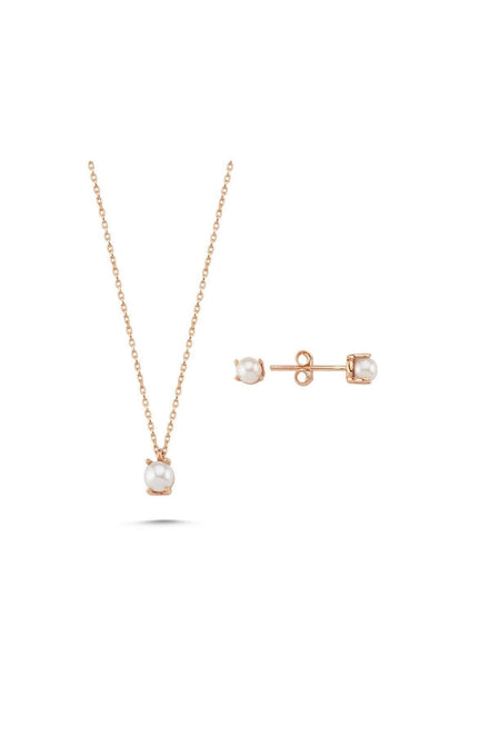 İncili Küpe Kolye İkili Set | | Birinci1926