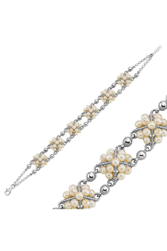 Piramit Model Doğal İnci Bileklik | | Birinci1926