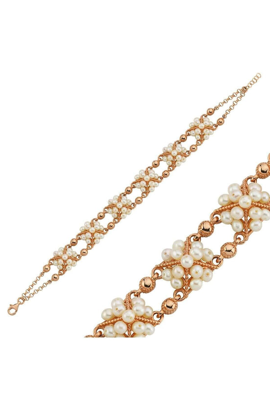 Piramit Model Doğal İnci Bileklik | | Birinci1926