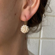 Prenses Model Doğal İnci Küpe Kolye Bileklik Yüzük Dörtlü Set | | Birinci1926