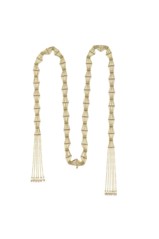 Rod Design Natural Pearl Belt