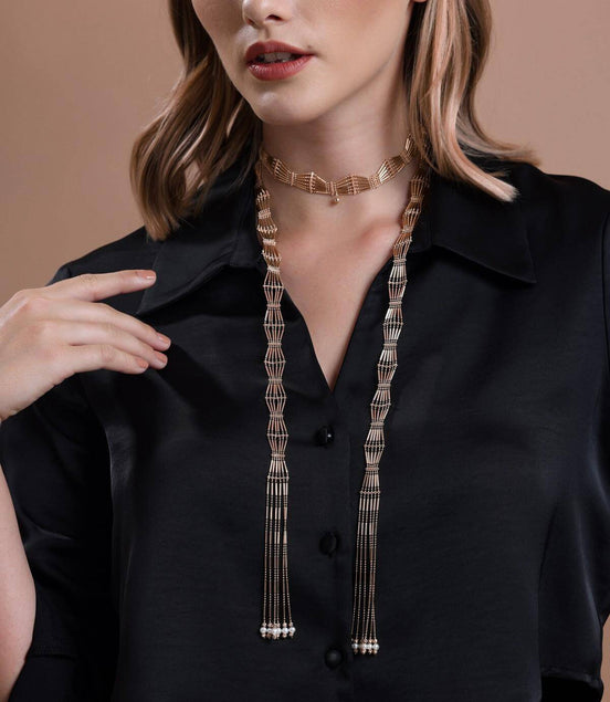 Rod Design Natural Pearl Shawl