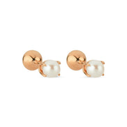 Double Tragus Natural Pearl Double Tarafli Top Piercing