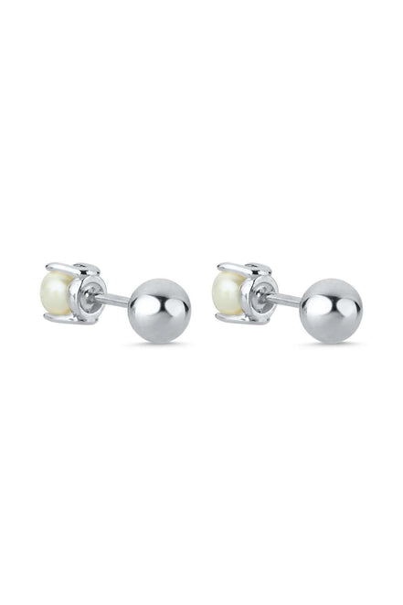 İkili Tragus Doğal İnci Çift Taraflı Top Piercing | | Birinci1926