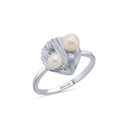 Oyster Natural Pearl Ring