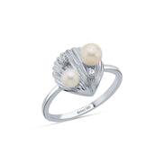 Oyster Natural Pearl Ring