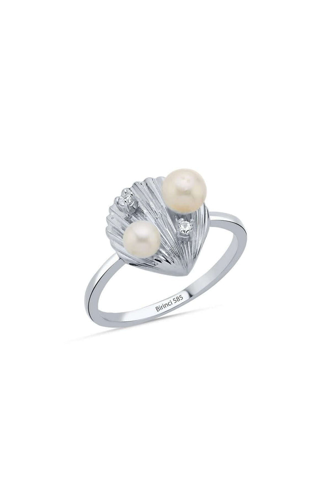 Oyster Natural Pearl Ring