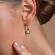 Oyster Natural Pearl Earring