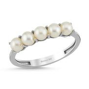 Medium Natural Pearl Ring