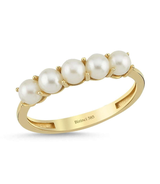 Medium Natural Pearl Ring
