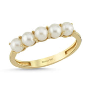 Medium Natural Pearl Ring