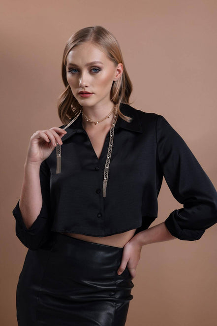 S Braided Natural Pearl Shawl