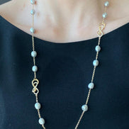 Infinity Baroque Natural Pearl Necklace